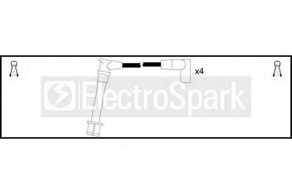 STANDARD OEK701 Ignition Cable Kit
